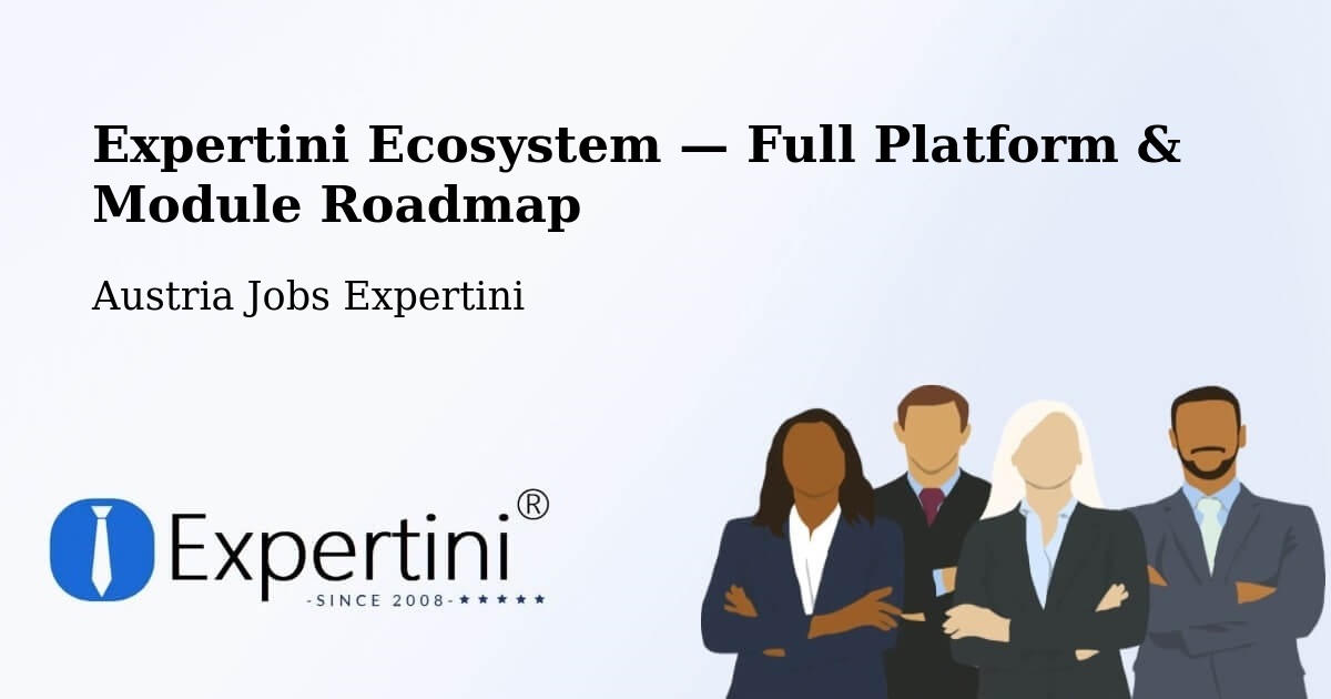 Expertini Ecosystem — Full Platform & Module Roadmap – Walding